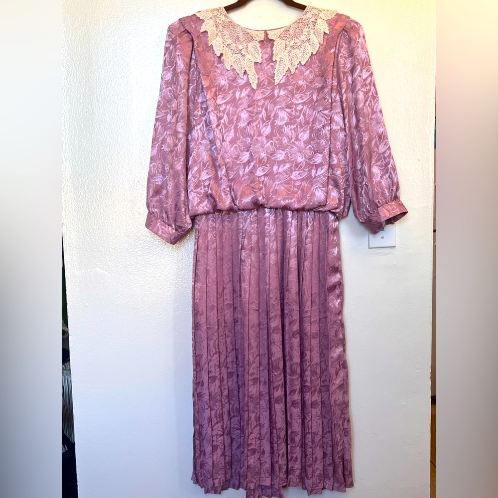 REO Originals 80 Vintage silky mid dress